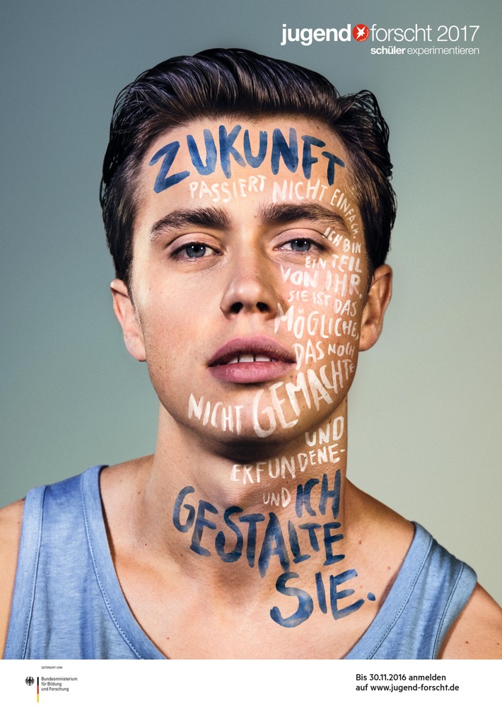 Plakat der 52. Wettbewerbsrunde von Jugend forscht