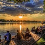 Sundowner-Picknick am Maschsee in Hannover